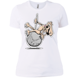 Wrecking Ball Hound Next Level Ladies' Boyfriend T-Shirt - The Bloodhound Shop