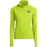 Property of a Bloodhound Specialty Sport-Tek Women's 1/2 Zip Performance Pullover - The Bloodhound Shop