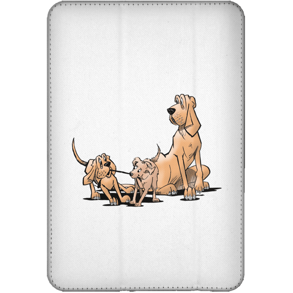 Palmers Playful Pups iPad Mini Flip Case - The Bloodhound Shop
