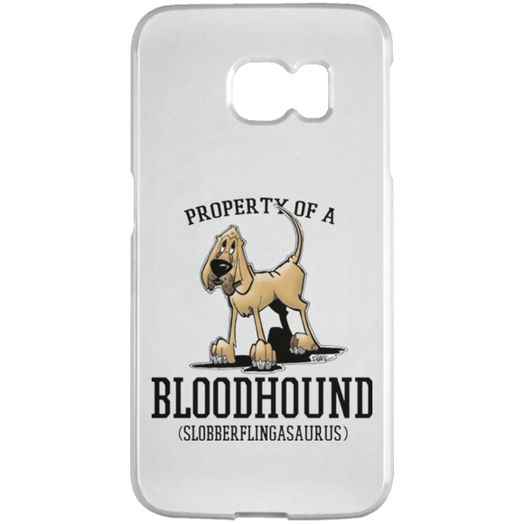 Property of a Bloodhound Samsung Galaxy S6 Edge Case - The Bloodhound Shop
