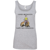 Superpower Howards Hounds Anvil Ladies' 100% Ringspun Cotton Tank Top - The Bloodhound Shop