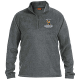 Property of a Bloodhound Specialty Harriton 1/4 Zip Fleece Pullover - The Bloodhound Shop