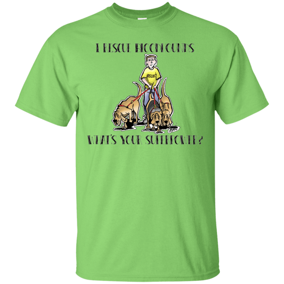 Superpower Howards Hounds Gildan Ultra Cotton T-Shirt - The Bloodhound Shop