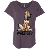 Whiskey Collection Next Level Ladies' Triblend Dolman Sleeve - The Bloodhound Shop