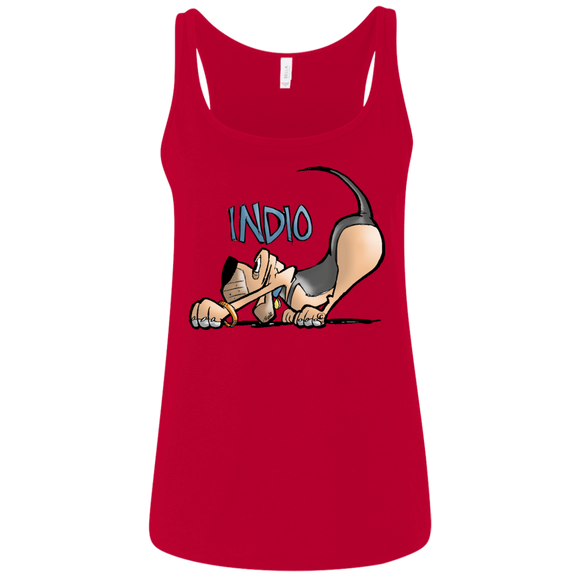 Robyn Indio Custom Bella + Canvas Ladies' Relaxed Jersey Tank - The Bloodhound Shop