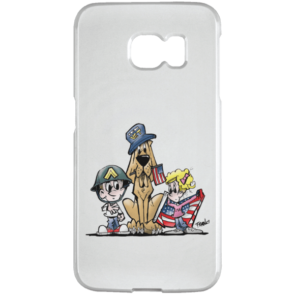 Veteran Hound Samsung Galaxy S6 Edge Case - The Bloodhound Shop