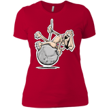 Wrecking Ball Hound Next Level Ladies' Boyfriend T-Shirt - The Bloodhound Shop