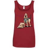 Robyn Indio PD Custom Anvil Ladies' 100% Ringspun Cotton Tank Top - The Bloodhound Shop
