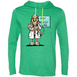 Veterinarian Hound Anvil LS T-Shirt Hoodie - The Bloodhound Shop