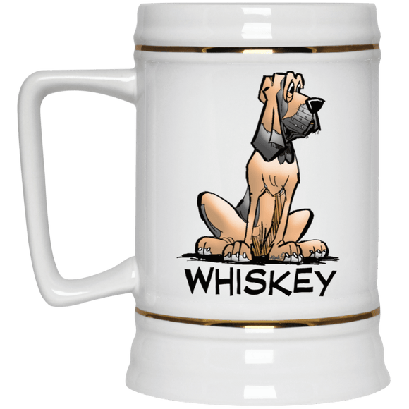 Whiskey Collection Beer Stein 22oz. - The Bloodhound Shop