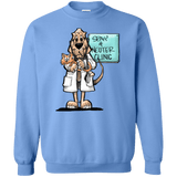 Veterinarian Hound Gildan Crewneck Pullover Sweatshirt  8 oz. - The Bloodhound Shop