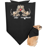 Tim's Droopy Rupert & Authur Doggie Bandana - The Bloodhound Shop