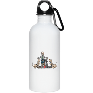 Tim's Hound Love 20 oz. Stainless Steel Water Bottle - The Bloodhound Shop