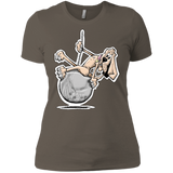 Wrecking Ball Hound Next Level Ladies' Boyfriend T-Shirt - The Bloodhound Shop