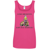 Superpower Howards Hounds Anvil Ladies' 100% Ringspun Cotton Tank Top - The Bloodhound Shop