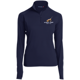Search and Sniff Specialty Sport-Tek Women's 1/2 Zip Performance Pullover - The Bloodhound Shop