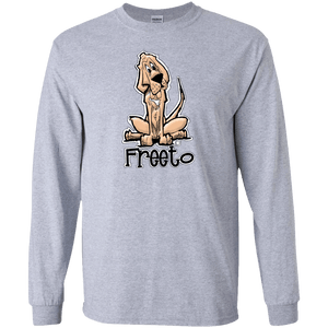 Sit Freeto Sit Gildan LS Ultra Cotton T-Shirt - The Bloodhound Shop
