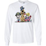 Veterans Day Hound Gildan LS Ultra Cotton T-Shirt - The Bloodhound Shop