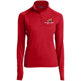 Search and Sniff Specialty Sport-Tek Women's 1/2 Zip Performance Pullover - The Bloodhound Shop