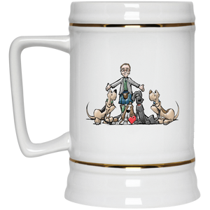 Tim's Hound Love Beer Stein 22oz. - The Bloodhound Shop