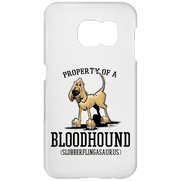 Property of a Bloodhound Samsung Galaxy S7 Phone Case - The Bloodhound Shop