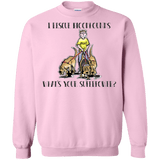 Superpower Howards Hounds Gildan Crewneck Pullover Sweatshirt  8 oz. - The Bloodhound Shop