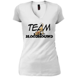 Team Bloodhound District Junior's Vintage Wash V-Neck T-Shirt - The Bloodhound Shop