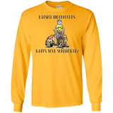 Superpower Howards Hounds Gildan LS Ultra Cotton T-Shirt - The Bloodhound Shop