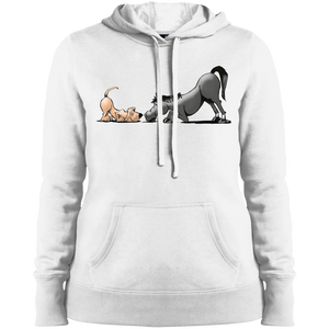 Palmers Horse'n Around Sport-Tek Ladies' Pullover Hooded Sweatshirt - The Bloodhound Shop