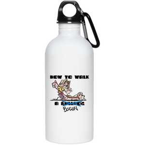 Tim's How to Walk Bosun 20 oz. Stainless Steel Water Bottle - The Bloodhound Shop