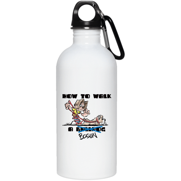 Tim's How to Walk Bosun 20 oz. Stainless Steel Water Bottle - The Bloodhound Shop