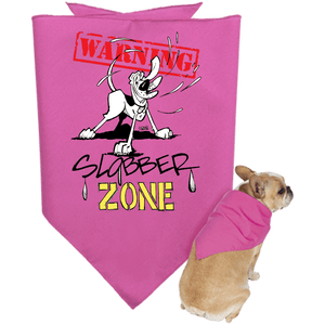 Slobber Zone Doggie Bandana - The Bloodhound Shop