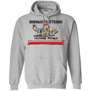 Sonoma Co. Strong Gildan Pullover Hoodie 8 oz. - The Bloodhound Shop