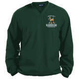 Property of a Bloodhound Specialty Sport-Tek Pullover V-Neck Windshirt - The Bloodhound Shop