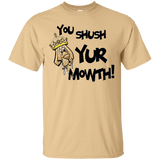 Shush Your Mouth Gildan Ultra Cotton T-Shirt - The Bloodhound Shop