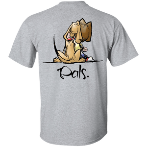 Pals (Back Print) Gildan Ultra Cotton T-Shirt - The Bloodhound Shop