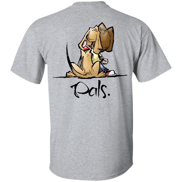 Pals (Back Print) Gildan Ultra Cotton T-Shirt - The Bloodhound Shop