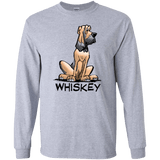 Whiskey Collection Gildan LS Ultra Cotton T-Shirt - The Bloodhound Shop
