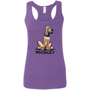 Whiskey Collection Gildan Ladies' Softstyle Racerback Tank - The Bloodhound Shop