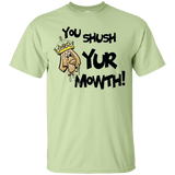 Shush Your Mouth Gildan Ultra Cotton T-Shirt - The Bloodhound Shop
