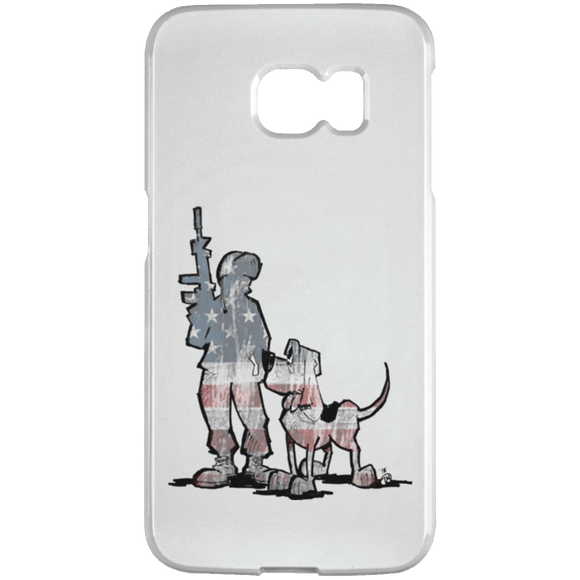 Soldier Hound Samsung Galaxy S6 Edge Case - The Bloodhound Shop