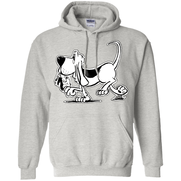 Retro Hound Gildan Pullover Hoodie 8 oz. - The Bloodhound Shop