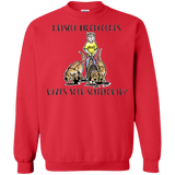 Superpower Howards Hounds Gildan Crewneck Pullover Sweatshirt  8 oz. - The Bloodhound Shop