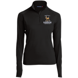 Property of a Bloodhound Specialty Sport-Tek Women's 1/2 Zip Performance Pullover - The Bloodhound Shop