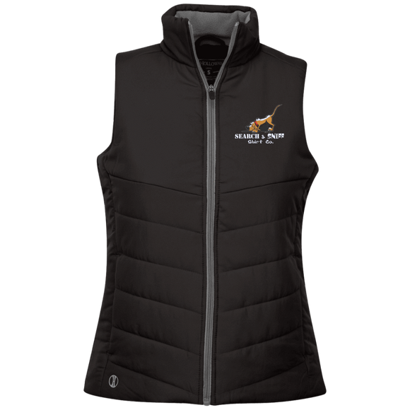 Search and Sniff Specialty Holloway Ladies' Quilted Vest - The Bloodhound Shop