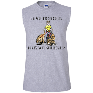 Superpower Howards Hounds Gildan Men's Ultra Cotton Sleeveless T-Shirt - The Bloodhound Shop