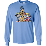 Veterans Day Hound Gildan LS Ultra Cotton T-Shirt - The Bloodhound Shop