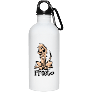 Sit Freeto Sit 20 oz. Stainless Steel Water Bottle - The Bloodhound Shop