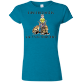Superpower Howards Hounds Gildan Softstyle Ladies' T-Shirt - The Bloodhound Shop