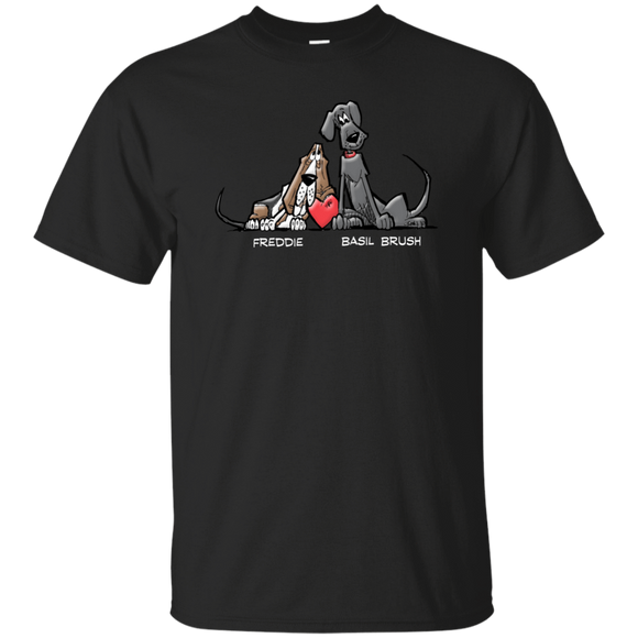 Tim's Freddie & Basil Brush Gildan Ultra Cotton T-Shirt - The Bloodhound Shop